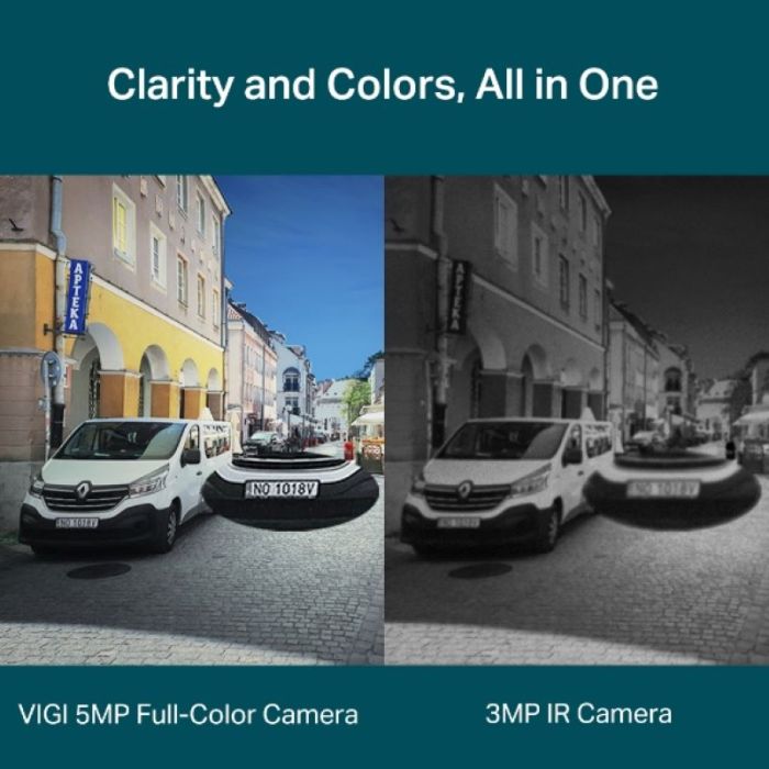TP-LINK VIGI 5MP Full-Color Bullet mrežna kamera C350 4mm - slika 2