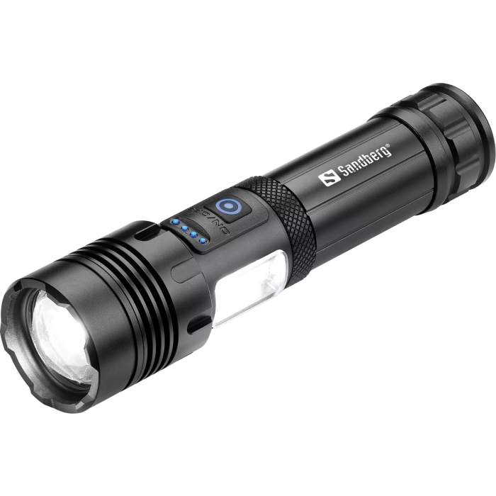 Sandberg Survivor 7-v-1 Torch Powerbank 5000 svetilka s prenosno baterijo | E-specialisti.si