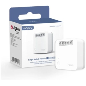 Aqara enojno relejno stikalo Zigbee SSM-U01 z nevtralnim vodnikom | E-specialisti.si