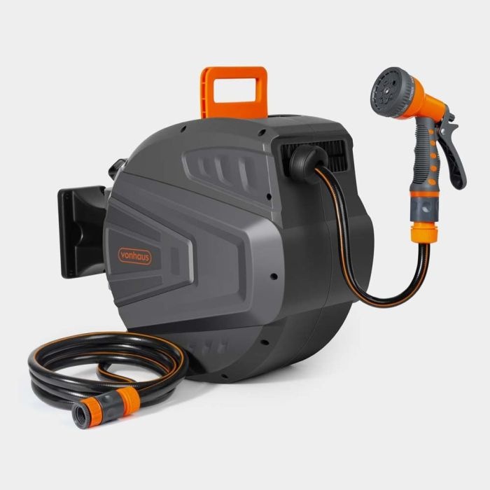 VonHaus Avtomatski navijalni kolut za vrtno cev 20 m | E-specialisti.si