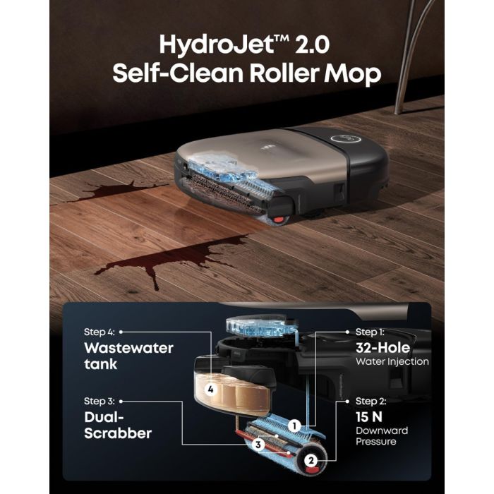 Anker Eufy Omni S2 robotski sesalnik s samočistilno postajo - slika 3