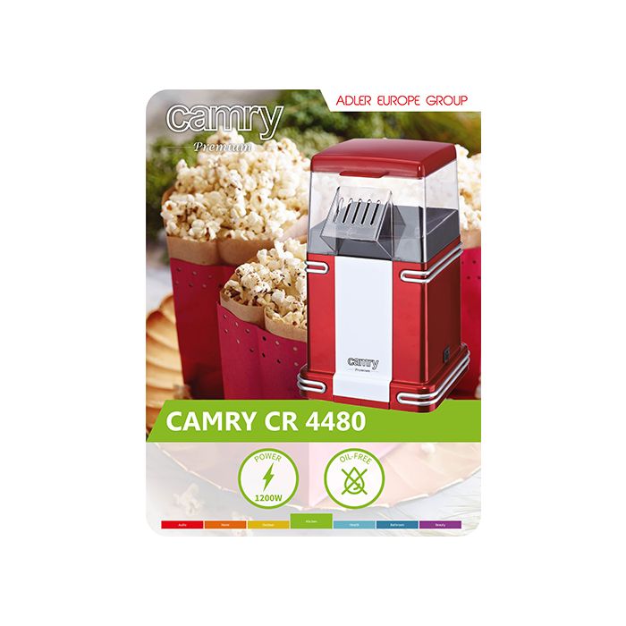 Camry retro aparat za pokovke CR 4480 - slika 3