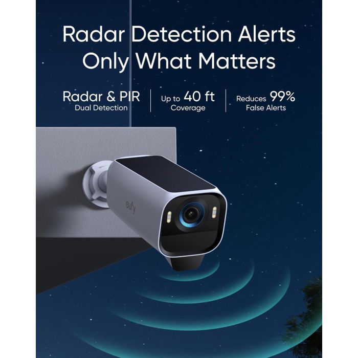 Anker Eufy Security eufyCam S3 Pro komplet 3 kamere + baza - slika 4