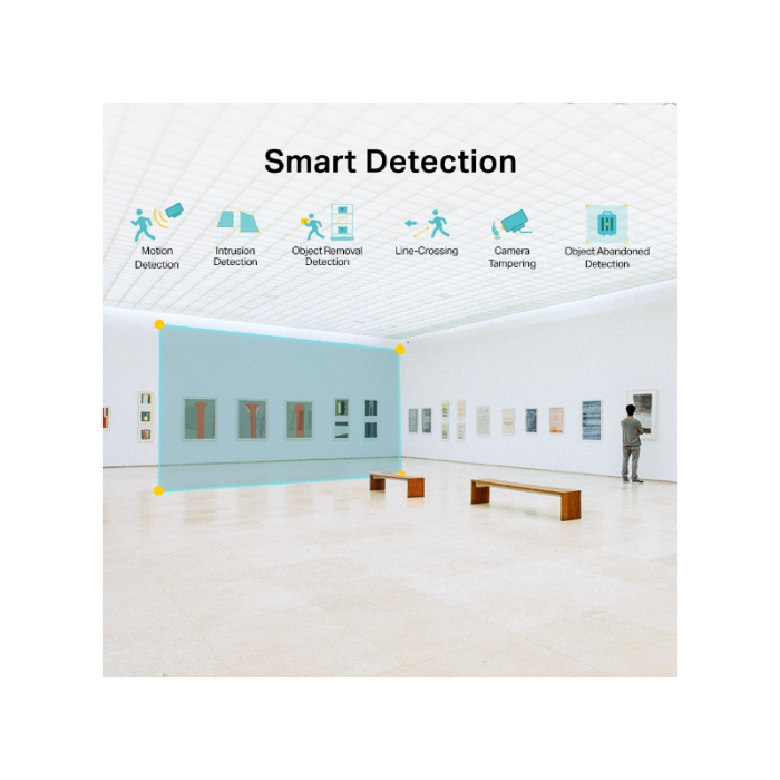 TP-LINK VIGI 4MP Full-Color Dome mrežna kamera (do 2560 × 1440 H.265+ 30fps) - slika 4