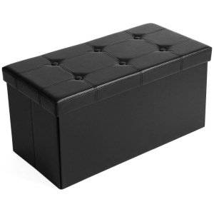 SONGMICS zložljiv tabure s shranjevalnim prostorom, 80 L | E-specialisti.si