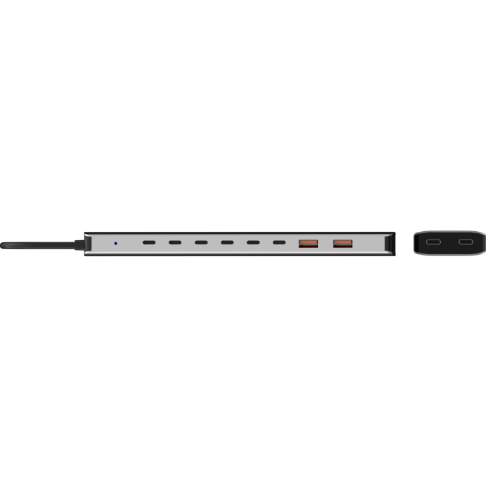 Sandberg USB-C to 8xUSB-C+2xUSB-A 100W priklopna postaja - slika 3