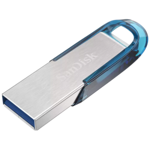 SanDisk 128GB Ultra Flair USB-A 3.0 USB ključ (moder)