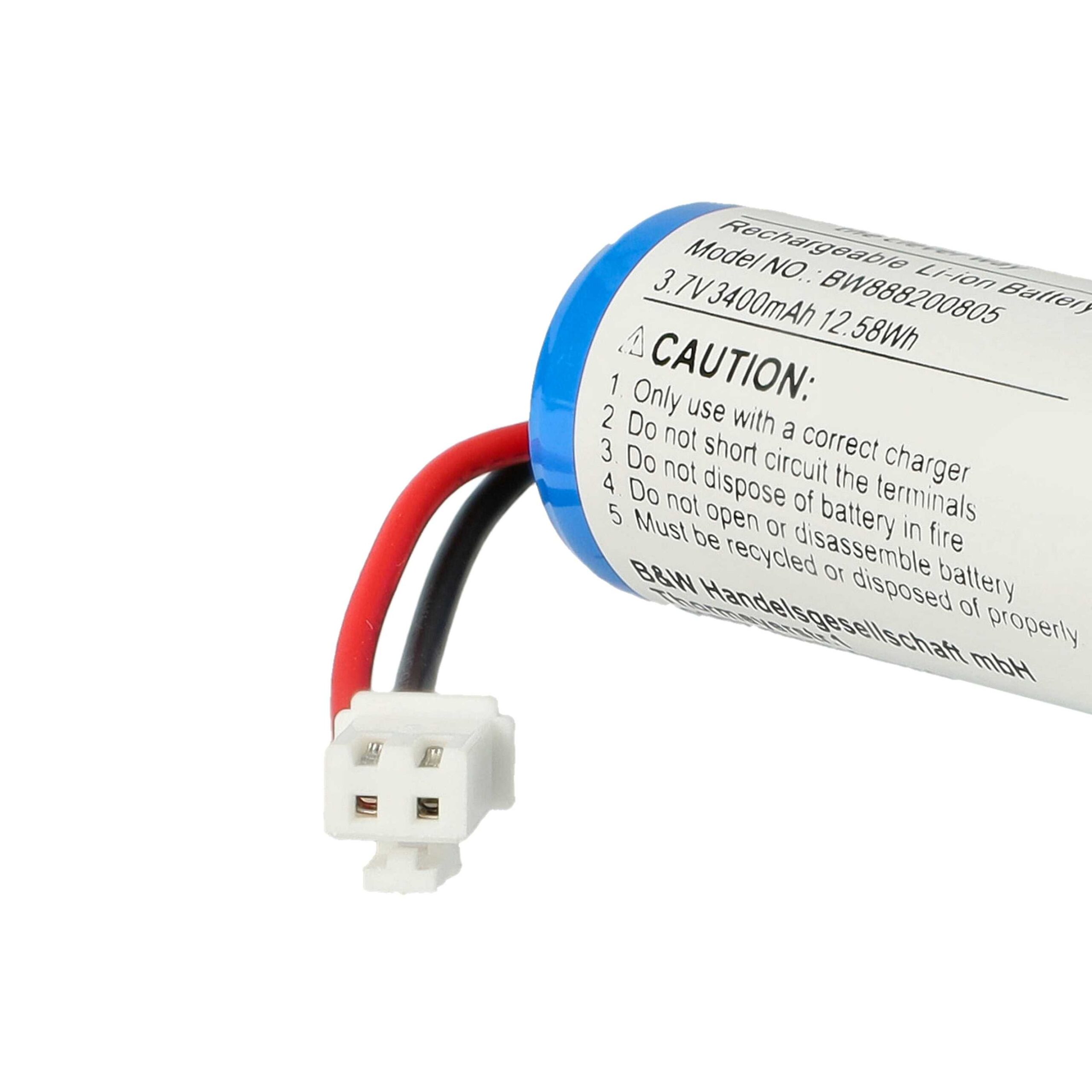 Baterija za Leifheit Dry & Clean 51000 / 51002 / 51113, 3400 mAh - slika 6
