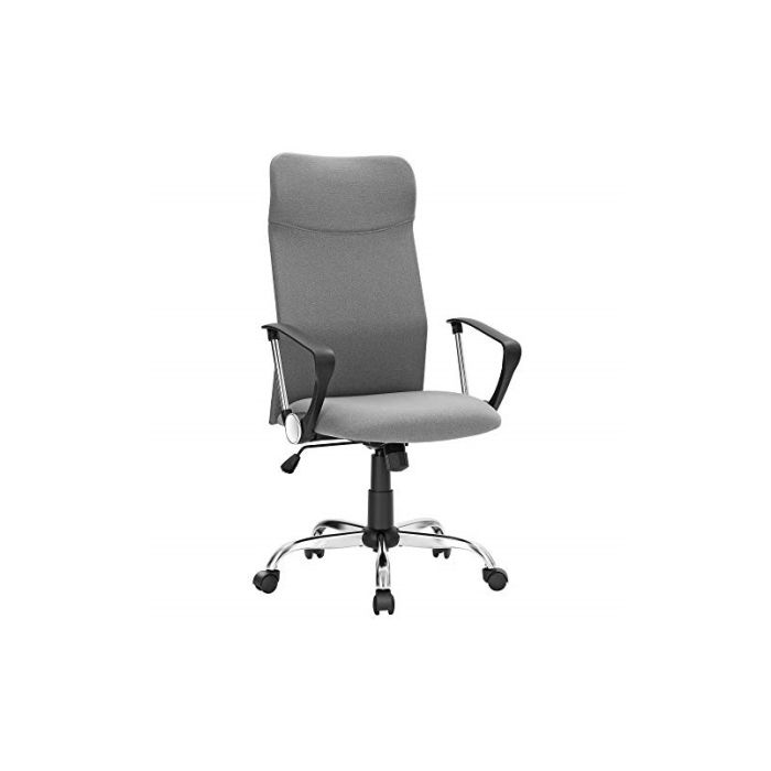 SONGMICS pisarniški stol siv OBN034G01