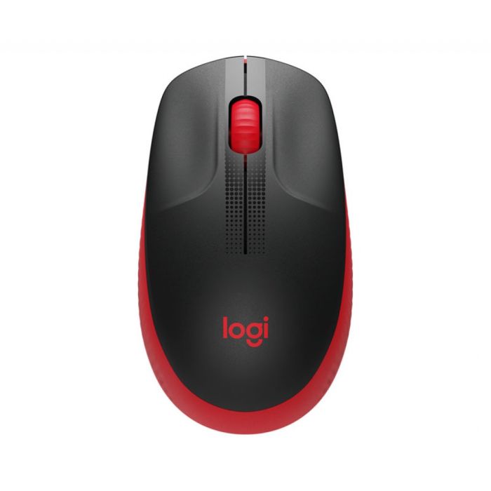 Logitech Miška M190 Wireless, rdeča - slika 4