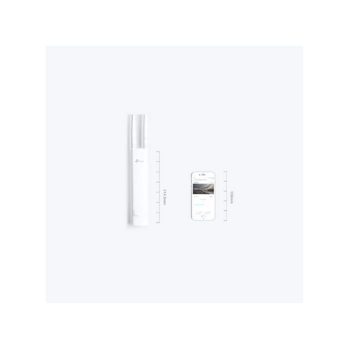 TP-LINK 300Mbps 2×2 MIMO Wireless N zunanja dostopna točka (IP65) - slika 2