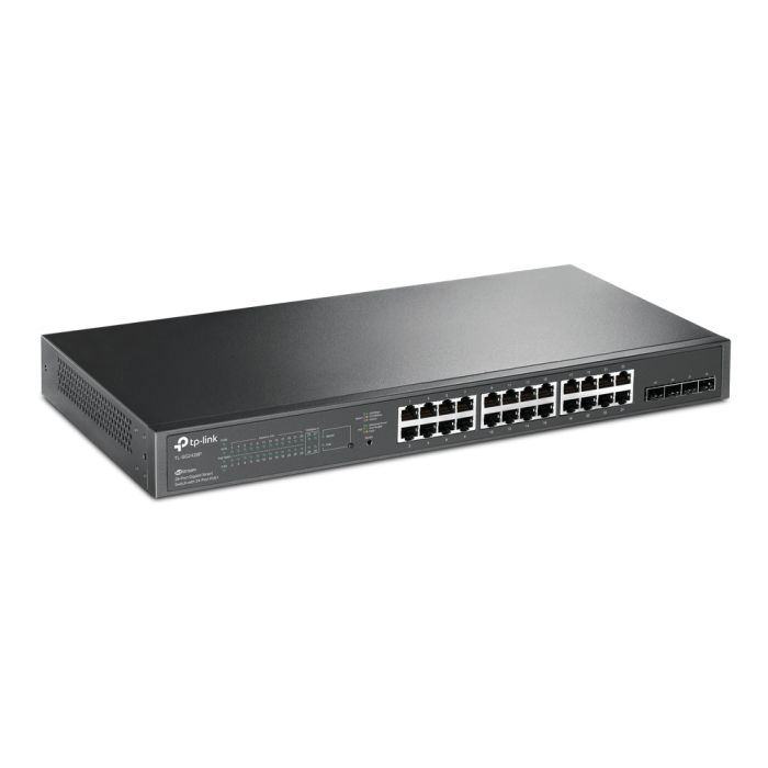 TP-LINK JetStream TL-SG2428P 26-Port Gigabit PoE+ Smart Switch × 4 SFP slot - slika 2
