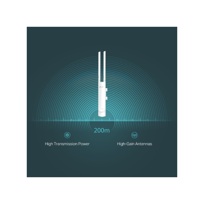 TP-LINK 300Mbps 2×2 MIMO Wireless N zunanja dostopna točka (IP65) - slika 3