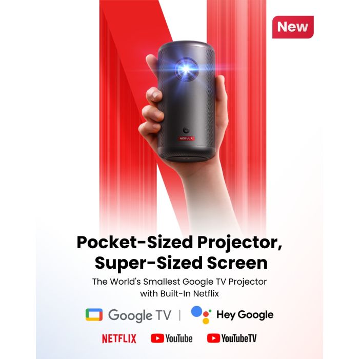 Anker Nebula Capsule 3 prenosni projektor - slika 3