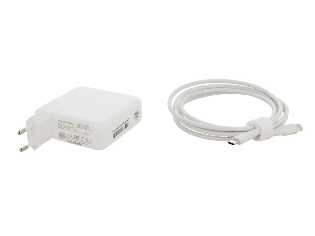 Opis:Nadomestni npajalnik znamke Movano za prenosnike Apple MacBook s priključkom USB-C oz. Thunderbolt. Primeren je tudi za vse druge naprave, ki se napajajo prek priključka USB-C. Napajalnik ima certifikate CE in RoHS. Kabel je priložen.Originalne oznake:MX0J2ZM/APrimeren za naprave:Apple:Macbook Pro 16" Touch BarMacBook Air (Retina, 13", 2020)MacBook Air (Retina, 13", 2018-2019)MacBook Pro (13", 2020)MacBook Pro (16", 2019)MacBook Pro (13", 2016-2019)MacBook Pro (15", 2016-2019)MacBook (Retina, 12", 2015-2017)Lastnosti:Proizvajalec: MovanoMoč: 96 WBarva: belaVhodna napetost: 100-240 VIzhodna napetost: 5 V (3 A), 9 V (3 A), 12 V (3 A), 15 V (3 A), 20 V (4,8 A)