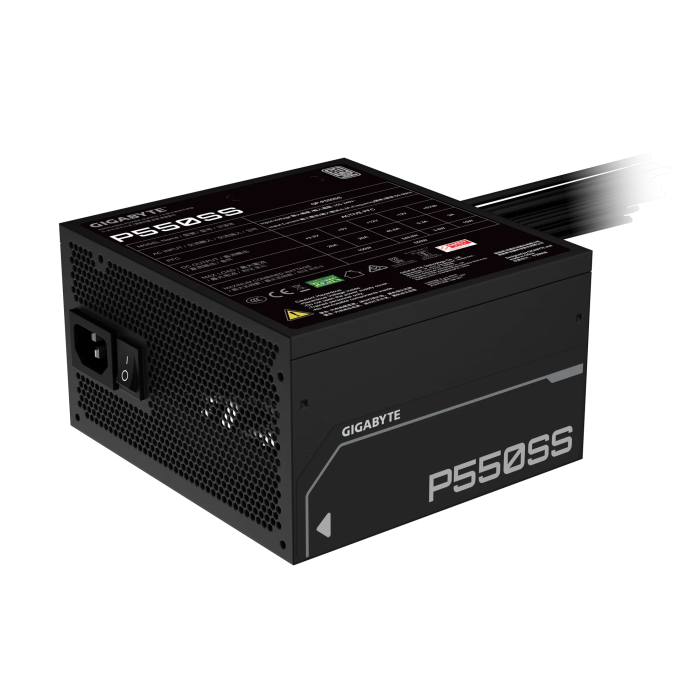 Gigabyte napajalnik P550SS 550W 80 Plus Silver - slika 3