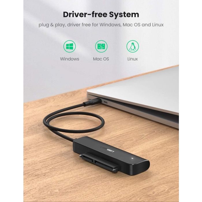 Ugreen USB-C 3.1 na SATA Adapter za 2.5“ - box - slika 4