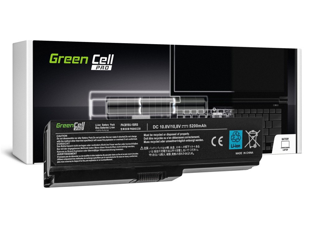 Baterija za Toshiba Satellite C650 / L750 / P750, 5200 mAh - slika 2