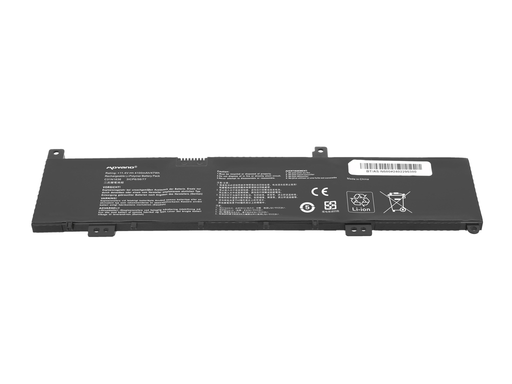 Baterija za Asus VivoBook Pro 15, C31N1636, 4100 mAh - slika 3