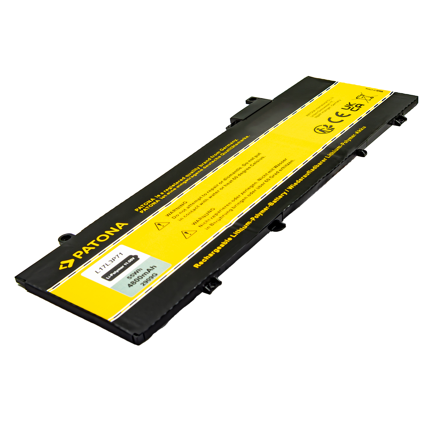 Baterija za Lenovo Thinkpad T480s, 4800 mAh - slika 3