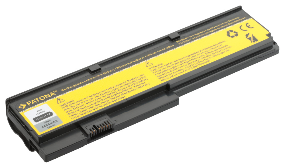 Baterija za Lenovo ThinkPad X200 / X201, 4400 mAh - slika 3