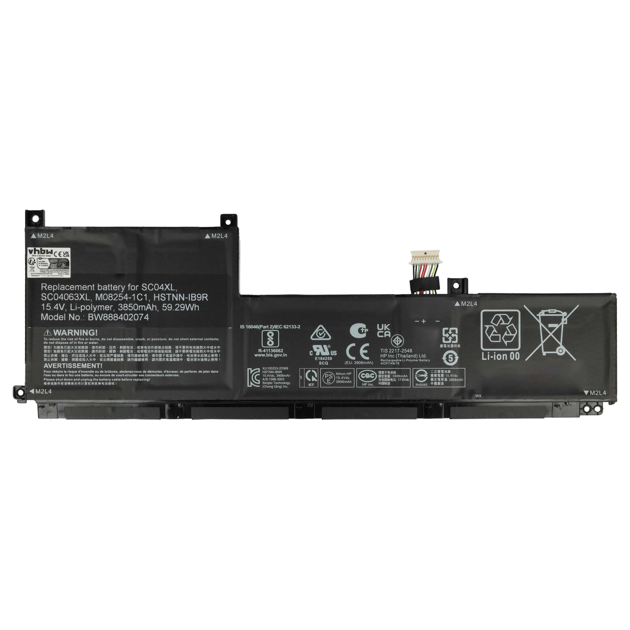 Baterija za HP Envy 14-EB, SC04XL, 3850 mAh - slika 4