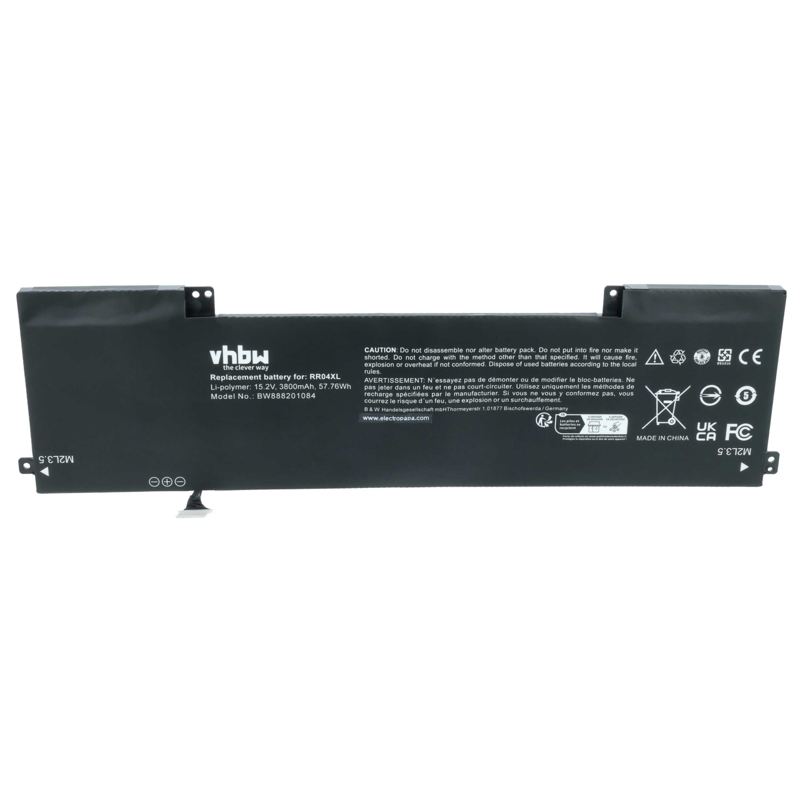 Baterija za HP Omen 15 / Spectre x360 13-aw, RR04XL, 3800 mAh - slika 4