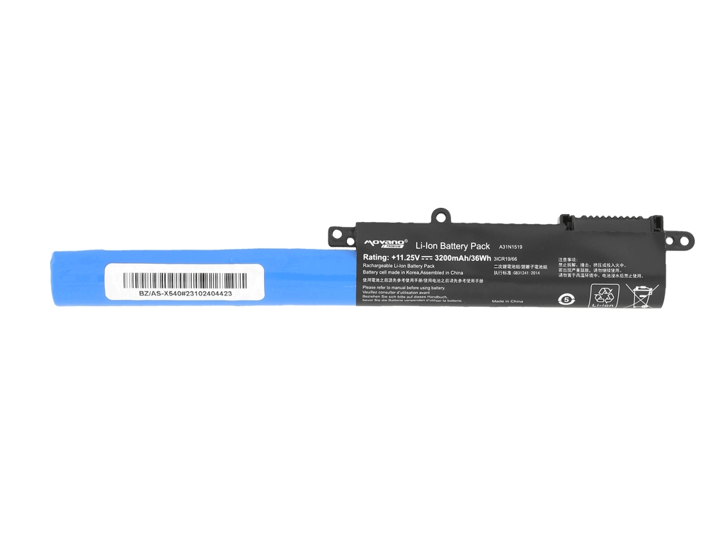 Baterija za Asus X540L / X540LA / X540LJ, A31N1519, 3200 mAh - slika 5