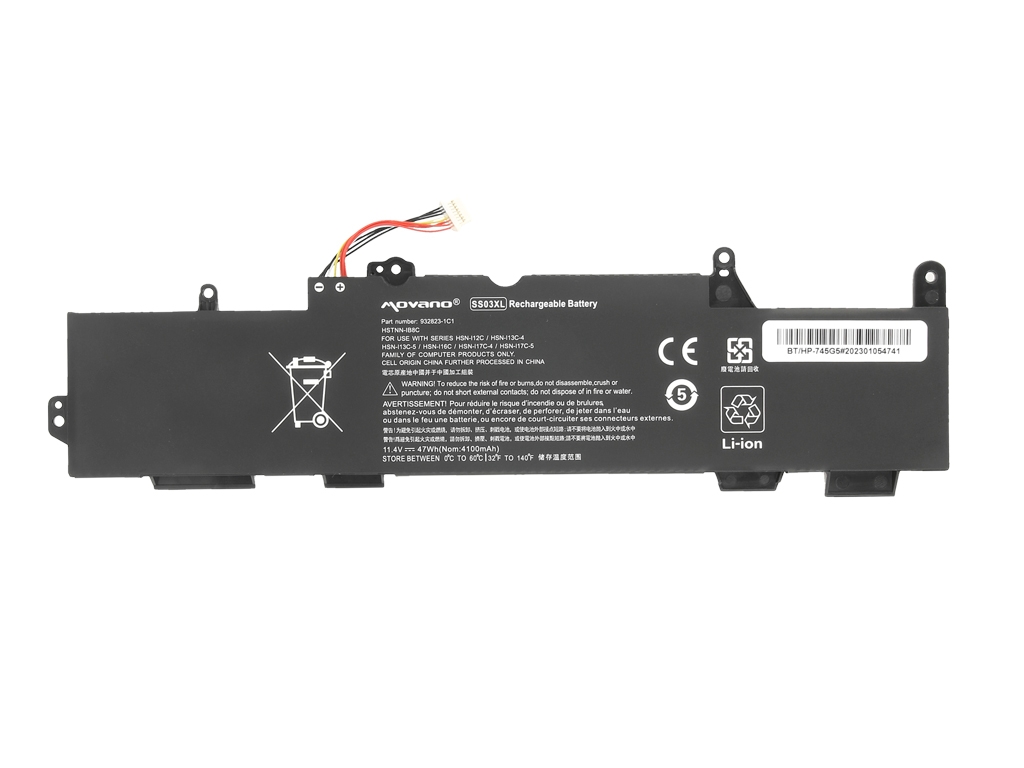 Baterija za HP EliteBook 735 G5 / 745 G5 / 840 G5 / ZBook 14u G6, SS03XL, 4100 mAh - slika 5