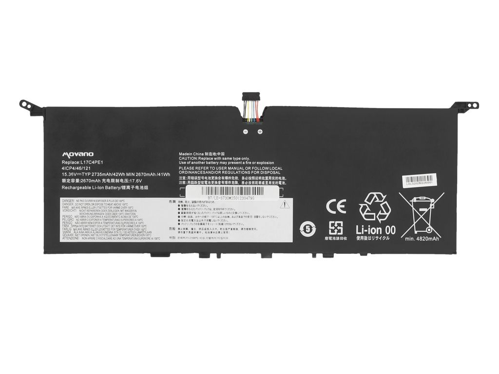 Baterija za Lenovo Yoga S730-13IWL / IdeaPad S730-13IWL, 2735 mAh - slika 5