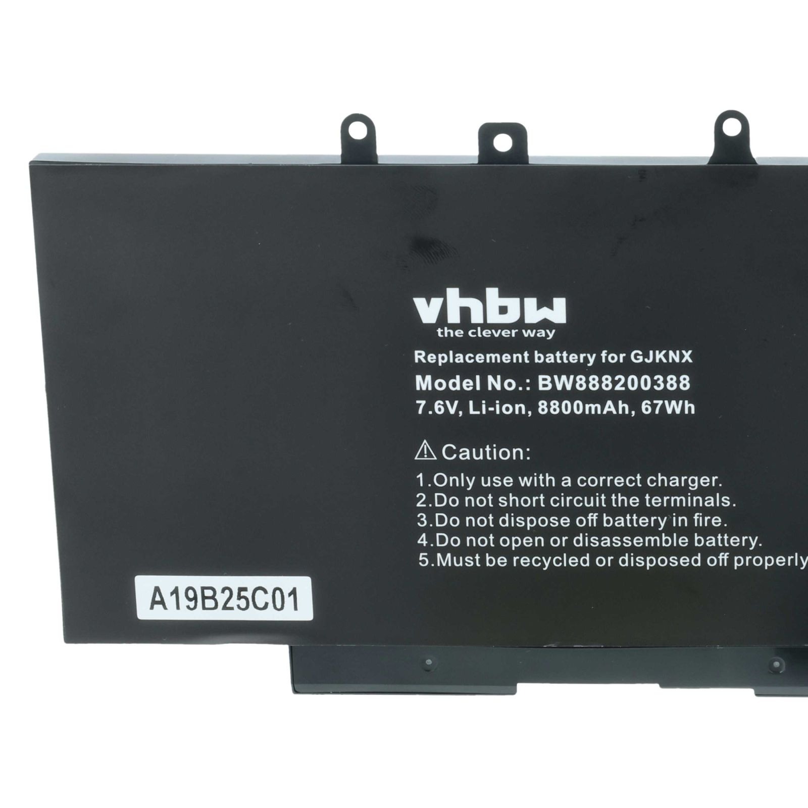 Baterija za Dell Latitude 5280 / 5290 / 5480 / 5490, 7.6 V, 8800 mAh - slika 6