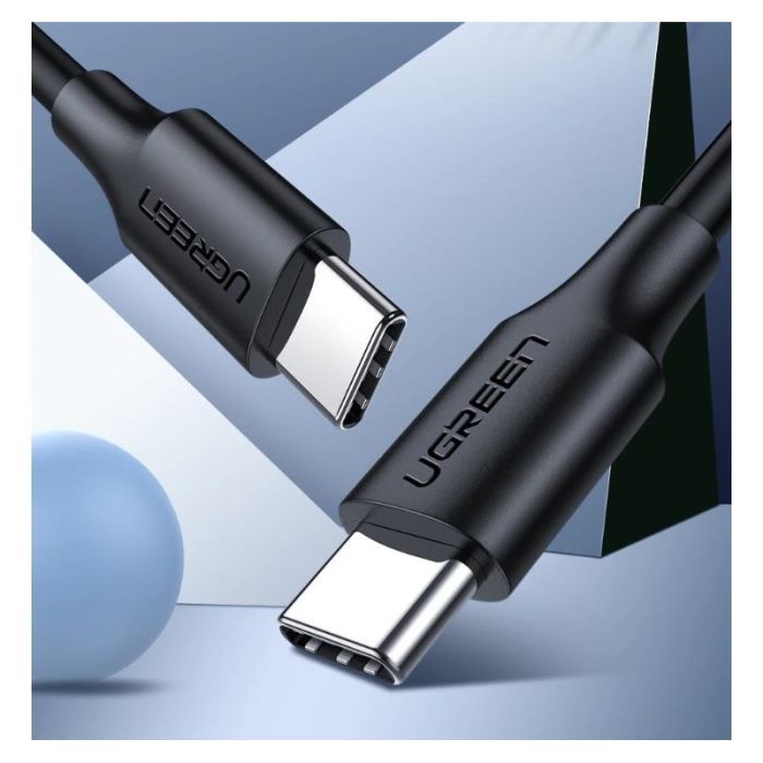 UGREEN USB 2.0 USB-C na USB-C 1m (črn) - polybag - slika 3
