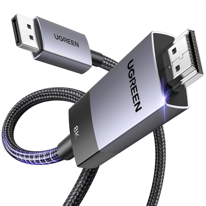 Ugreen kabel DisplayPort v HDMI 8K@60Hz - 1M - slika 2
