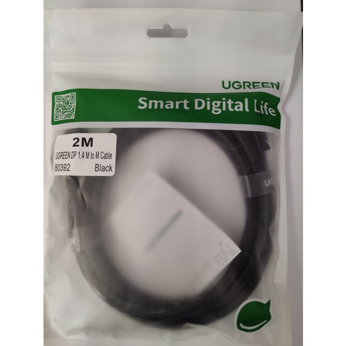 Ugreen DisplayPort 1.4 kabel 8K 2M - polybag - slika 2