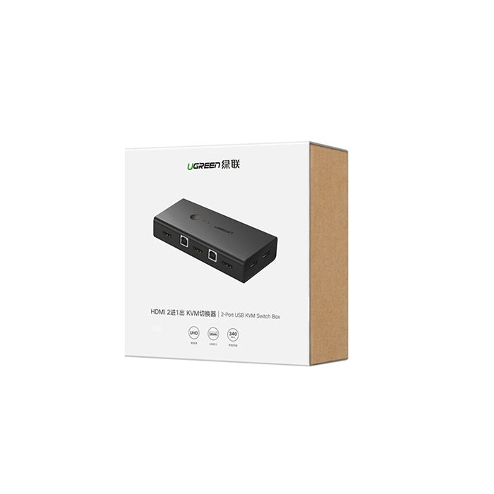 Ugreen HDMI 2x1 KVM Stikalo - box - slika 2