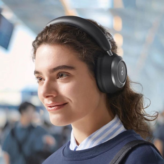 Anker Soundcore Space One Pro naglavne brezžične slušalke, črne - slika 3