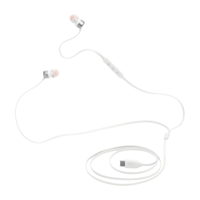 JBL USB-C žične slušalke Tune 310C, bele - slika 3