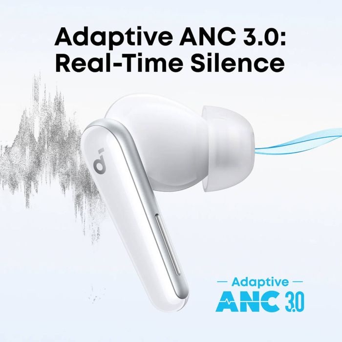 Anker Soundcore Liberty 5 brezžične slušalke, bele - slika 4