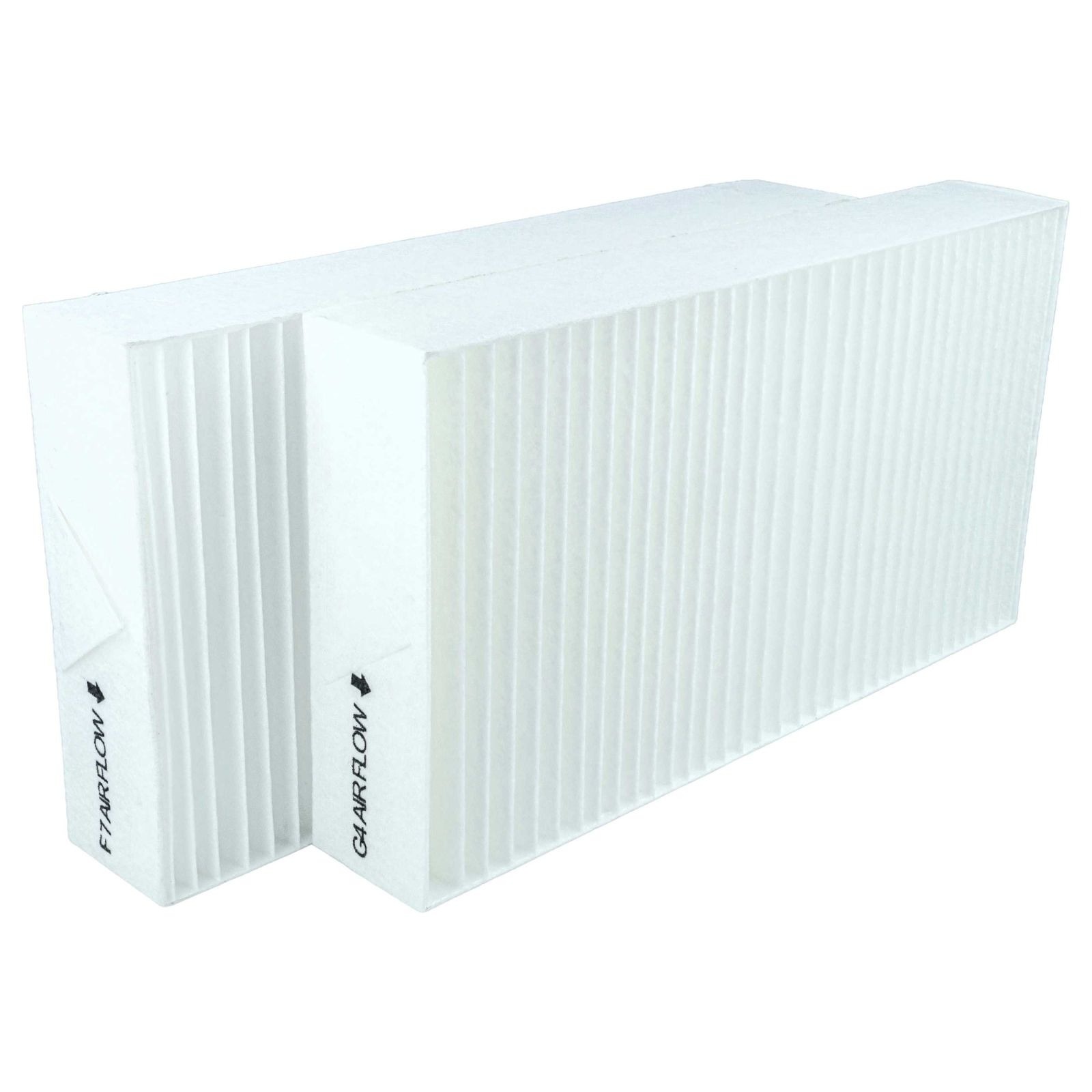 Nadomestni filter za čistilnike zraka Bosch. Vsebina kompleta:1 x filter G4 (27 cm x 15 cm x 4,6 cm)1 x filter F7 (27 cm x 15 cm x 4,6 cm)Originalne oznake:77381133364062321247027FSM5 100Primerno za:Bosch:Vent 5000 C HR 140 W, Vent 5000 C HR 230 WBuderus:Logavent HRV2-140, Logavent HRV2-140 SAerastar:Comfort LP 230-2, Comfort LP 140-2Lastnosti:Proizvajalec: VHBW