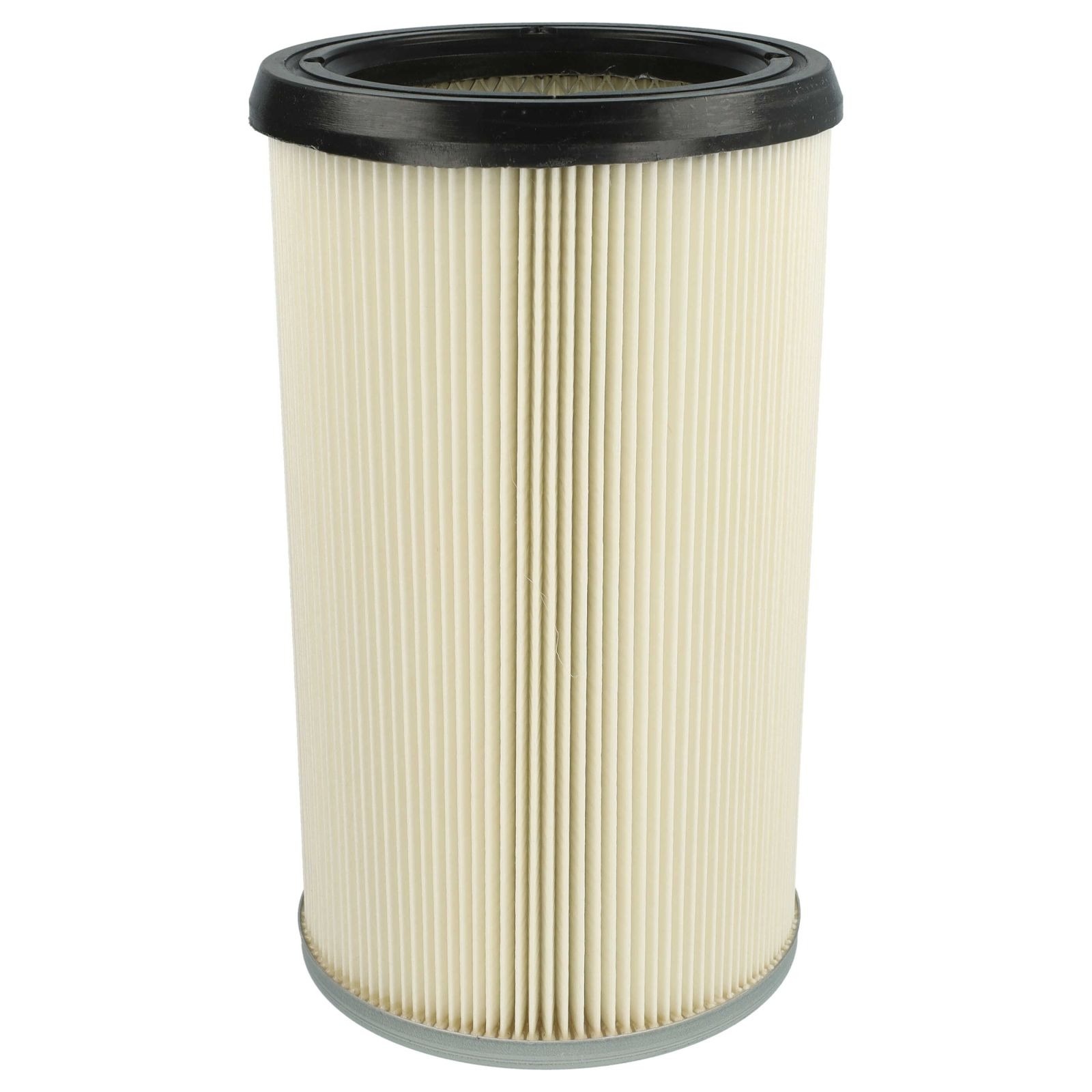 Kvaliteten nadomestni kartušni filter za sesalnike Kärcher. Dimenzije so: dolžina 25,1 cm, notranji premer 10,5 cm, zunanji premer 14,5 cm.Vsebina kompleta:1 x kartušni filterOriginalne oznake:Kärcher 5.731-007.0Kärcher 57310070Primerno za:Kärcher:NT 200, NT200, NT 601, NT601, NT 602, NT602, NT 602 LP, NT602 LP, NT 802 I, NT802 ILastnosti:Proizvajalec: VHBW