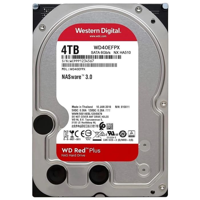 WD 4TB Red Plus 3,5" SATA 6Gb/s 5400rpm 256MB HDD disk - slika 3