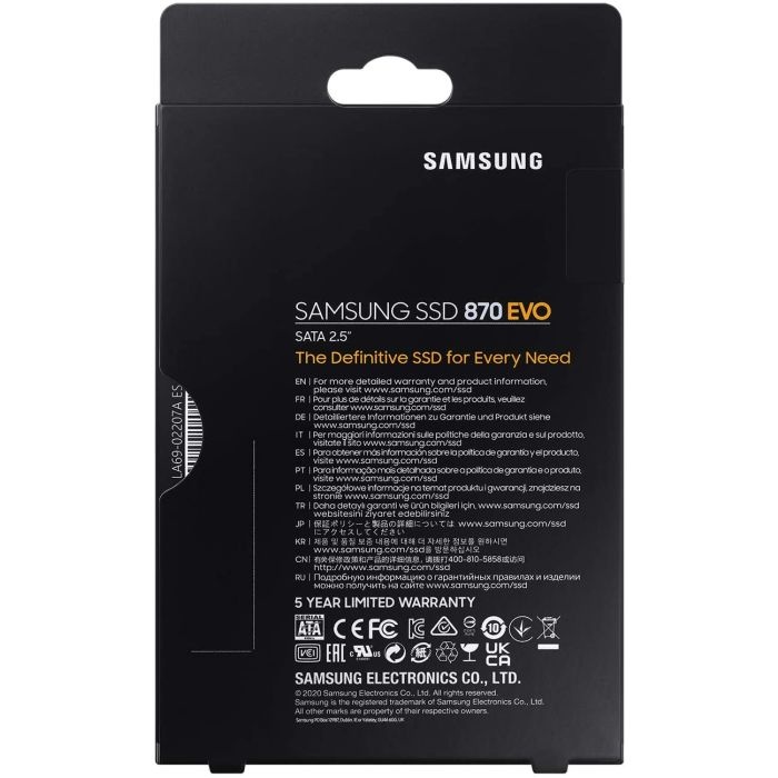 Samsung 250GB 870 EVO SSD SATA3 2.5 disk - slika 3