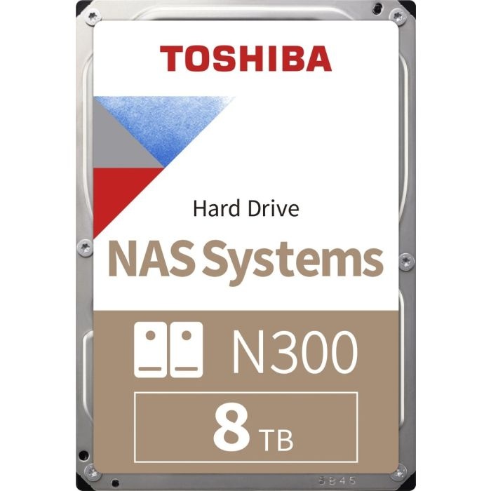 Toshiba 8TB N300 NAS 3,5" SATA 6Gb/s 7200rpm 512MB HDD disk - slika 3