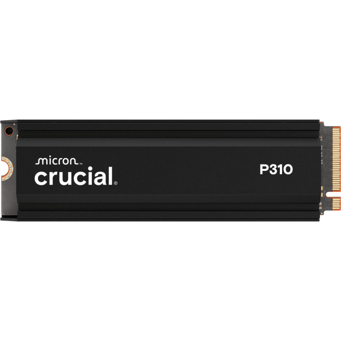 Crucial P310 1TB PCIe Gen4 NVMe 2280 M.2 SSD s hladilnikom