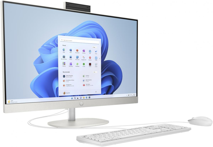 Računalnik HP All-in-One 24-cr0054nf | N100 / Celeron / RAM 8 GB / SSD Disk - slika 2