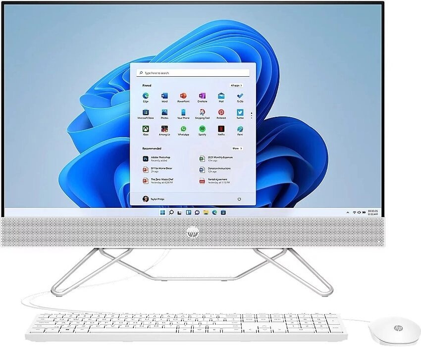 Računalnik HP 24-cb1292nh AiO | 12.gen i3 (6 cores) | Win 10 Pro / i3 / RAM 4 GB / SSD Disk - slika 2