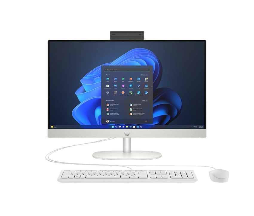 Intel Core i5-1334U (1,3 GHz), 16 GB DDR4-3200, SSD 512 GB PCIe NVMe, Intel Iris Xe Graphics (IGP), Wi-Fi 6 (802.11ax), Bluetooth 5.3, Webcam, 60,5 cm (23,8") FHD (1920x1080) AG LED 60Hz, HDMI, 1x USB-C 3.2 Gen1 (5Gbps), 2x USB-A 3.2 Gen2 (5Gbps), 2x USB-A 2.0, Wired Kbd., Microsoft Windows 10 Pro (64-bit)