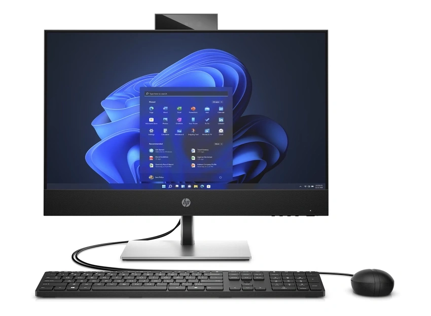 Intel Core i5-13500T (1,6 - 4,6 GHz), 60,45 cm (23,8″) FHD (1920x1080) Multi-Touch LED 60 Hz, 16 GB DDR4-3200, SSD 512 GB M.2 PCIe NVMe, no ODD Intel UHD Graphics 770 (IGP), 1x DisplayPort, 1x HDMI 1.4, 3x USB-A 3.2 Gen2 (10Gbps), 1x USB-C 3.2 (10Gbps), 2x USB-A 3.2 Gen1 (5Gbps), Wi-Fi 6, Bluetooth 5.3, Gb LAN, Webcam, Wired Kbd., Microsoft Windows 11 Pro (64-bit)