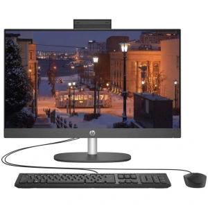 Intel Core i3-N300 (0,8 - 3,8 GHz), 8 GB DDR4-3200 , SSD 512 GB M.2 PCIe NVMe, Intel UHD Graphics (IGP), Wi-Fi 6 (2x2), Bluetooth 5.3, Webcam, 60,5 cm (23,8″) FHD (1920x1080) AG LED, HDMI, 1x USB-C 3.2 Gen1 (5Gbps), 2x USB-A 3.2 Gen2 (5Gbps), 2x USB-A 2.0 (480Mbps), Black Wired Kbd., Free DOS