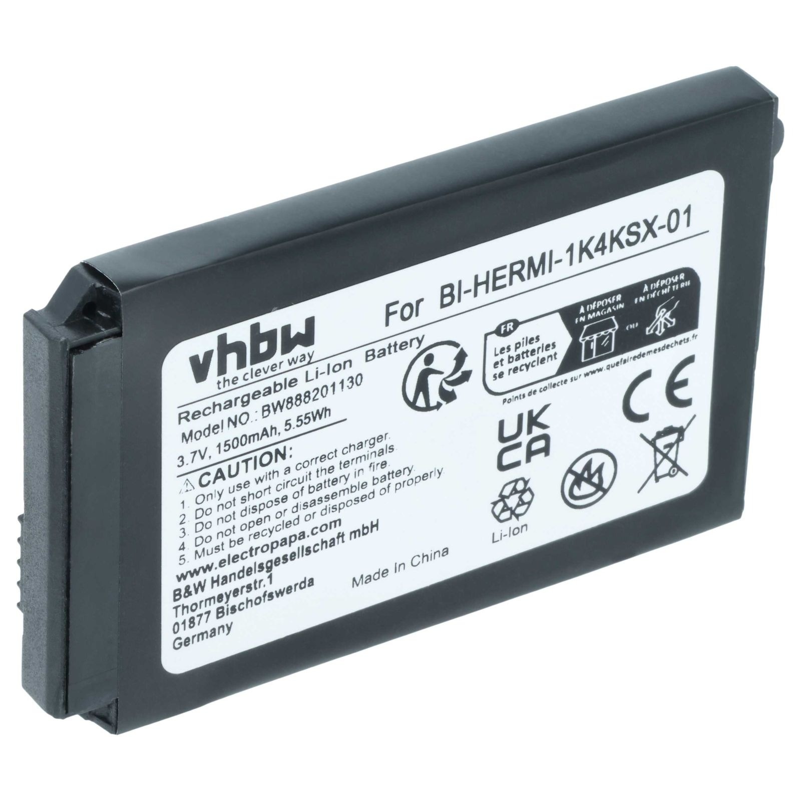 Baterija za Cisco 7925 / 7926, 1500 mAh - slika 2